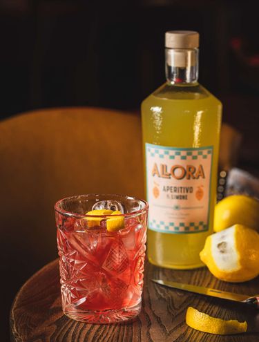 Lemon Negroni